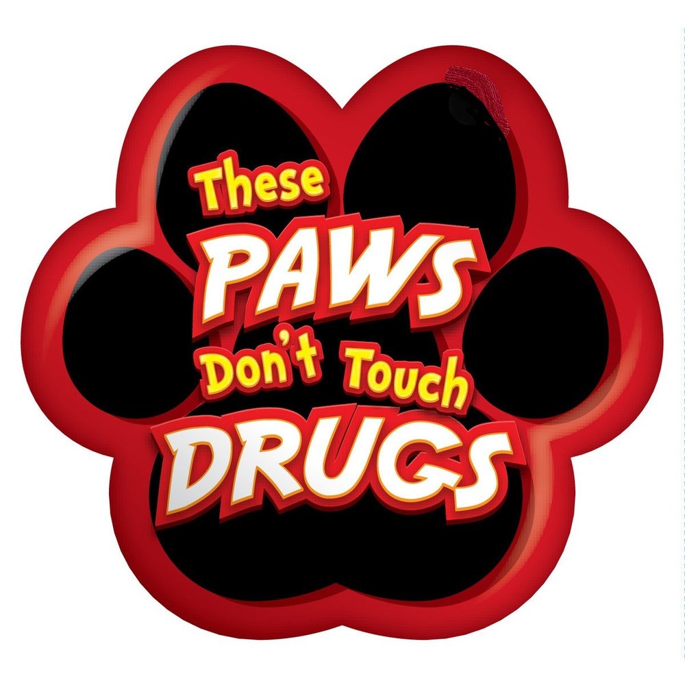 Drug Awareness Paw 