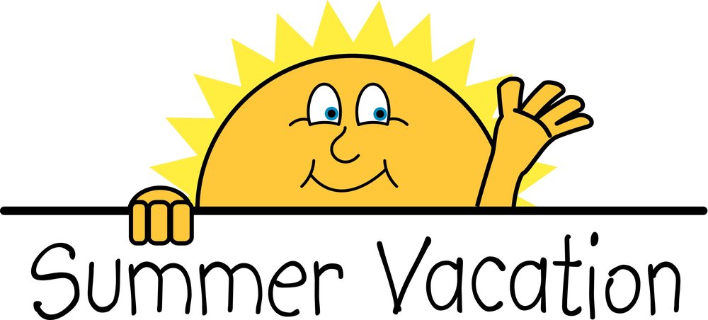 Summer Vacation Waving Sun