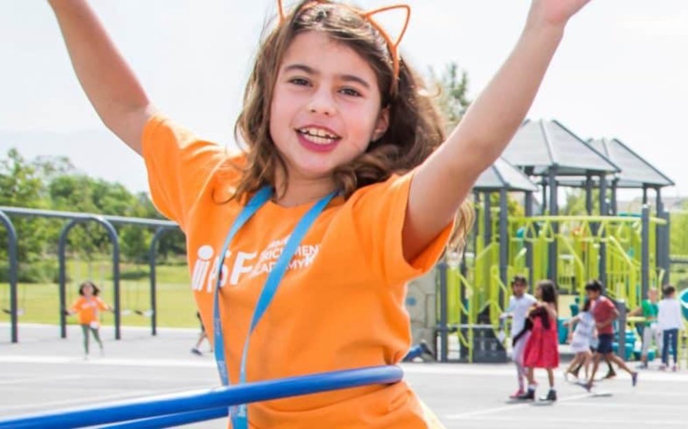 Child with IPSF shirt 