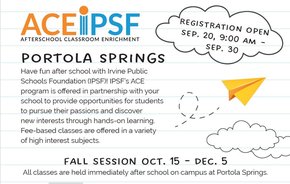 Afterschool Classroom Enrichment registration information