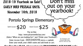Yearbook Flyer