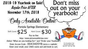 Yearbook Flyer
