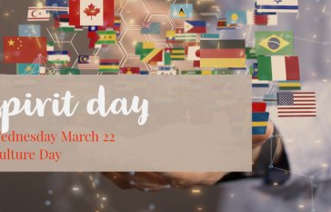 Spirit Day - Culture Day Wednesday March 22