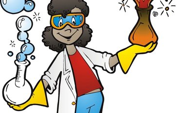 Scientist holder beakers