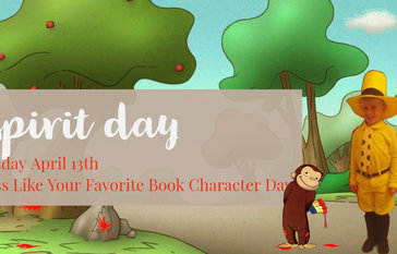 Spirit Day - Dress like Your Favorite Book Character Day April 13th