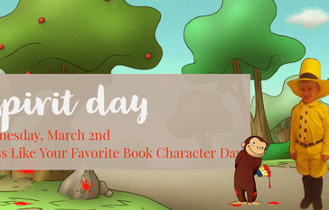Spirit Day - Dress Like Your Favorite Book Character Day Wednesday March 2nd
