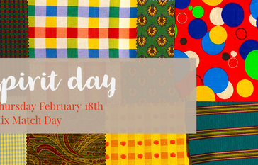 Spirit Day - Mix Match Day Thursday February 18th