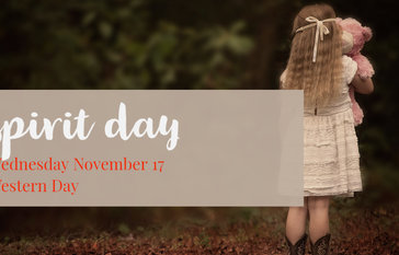 Spirit Day - Western Day Wednesday November 17
